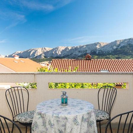 Apartment Glorija With Balcony Baška Kültér fotó