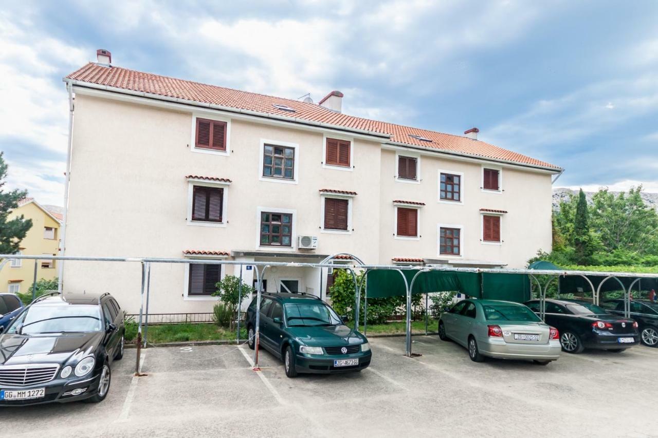 Apartment Glorija With Balcony Baška Kültér fotó