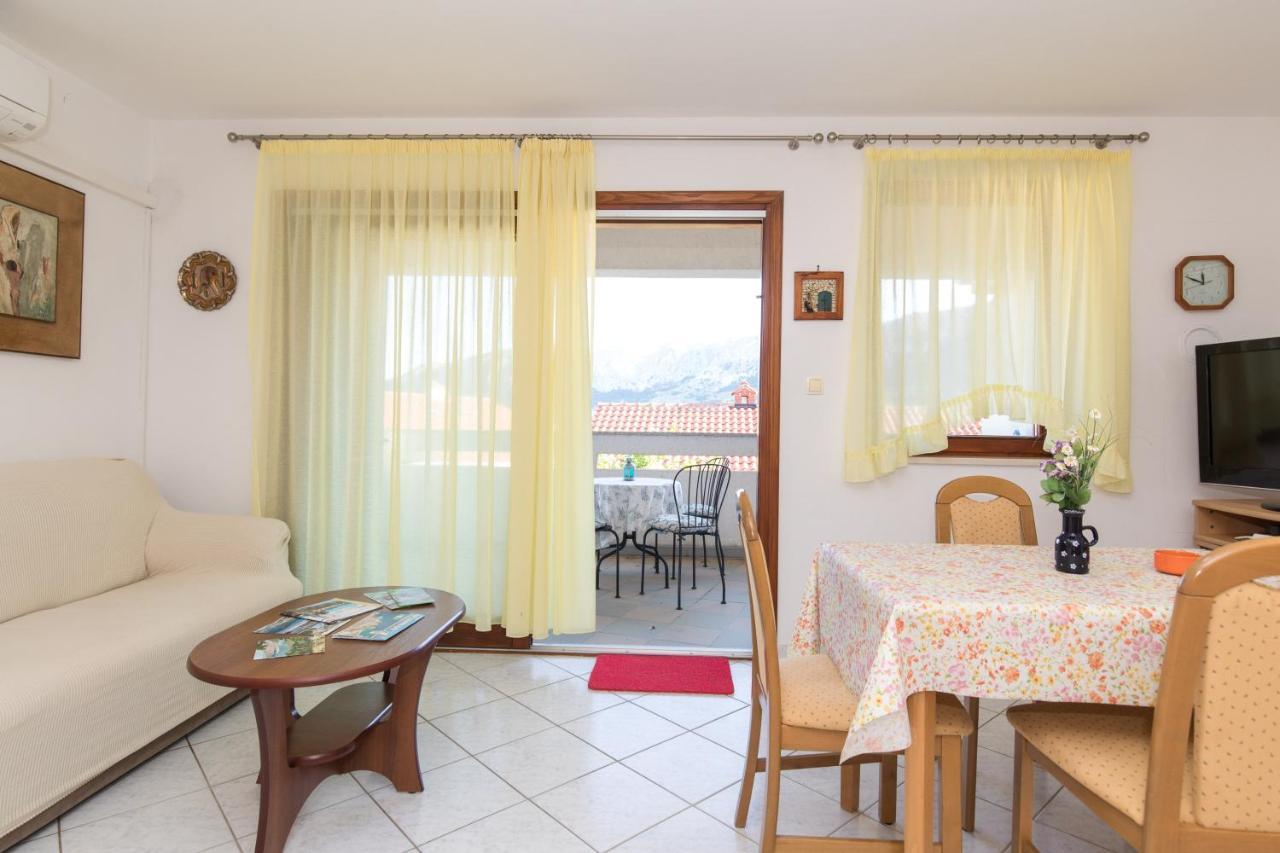Apartment Glorija With Balcony Baška Kültér fotó
